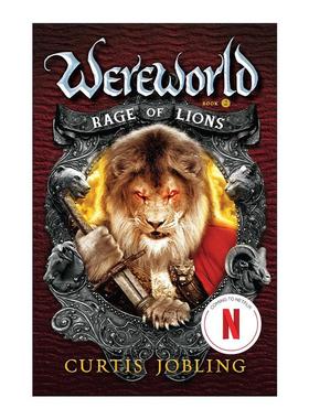 英文原版 Wereworld 02 Rage of Lions 狼人世界系列2 狮子的愤怒 儿童奇幻小说 Curtis Jobling 英文版 进口英语原版书籍