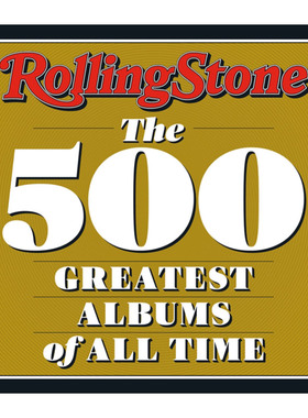 英文原版 Rolling Stone: The 500 Greatest Albums of All Time 滚石乐队 有史以来伟大的500张专辑 音乐 精装收藏版 英文版