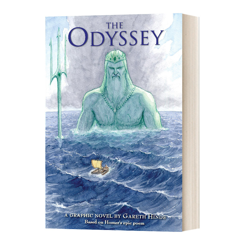 奥德赛 儿童莎士比亚经典文学 The Odyssey 英文原版漫画小说 Gareth Hinds 进口英语书籍