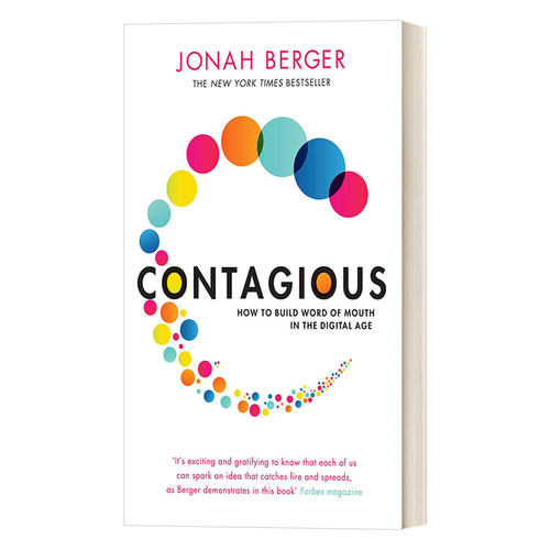 英文原版 Contagious How to Build Word of Mouth in the Digital Age  疯传 如何在数字时代建立口碑 英文版 进口英语原版书籍