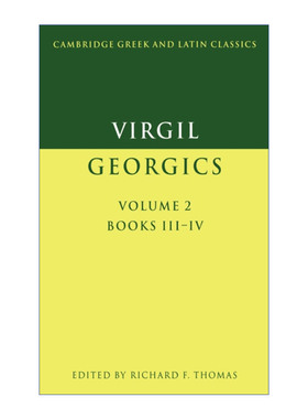 英文原版 Virgil Georgics Virgil Georgics 维吉尔 农事诗 卷二 剑桥希腊拉丁语经典系列 原文加学者注释 英文版进口英语原版书籍