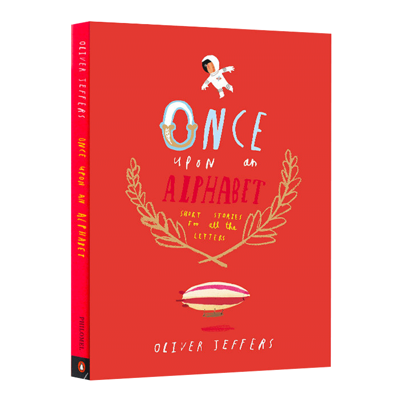 字母表的故事 Once Upon An Alphabet 精装大开本 Oliver Jeffers 英文原版儿童英语启蒙读物 进口英语书籍