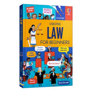 Law for Beginners 初学者的法律书 精装 英文原版少儿职业发展启蒙绘本指南 进口英语书籍