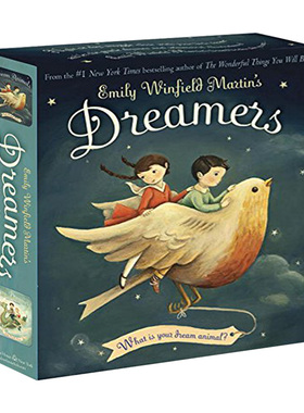 艾米丽温菲尔德马丁的梦想家 2册纸板书套装 Emily Winfield Martin's Dreamers Board Boxed Set 英文原版儿童绘本 进口英语书籍