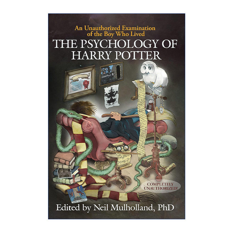 英文原版 The Psychology of Harry Potter 哈利·波特与心理学 大难不死的男孩和他的小伙伴们 Neil Mulholland 英文版