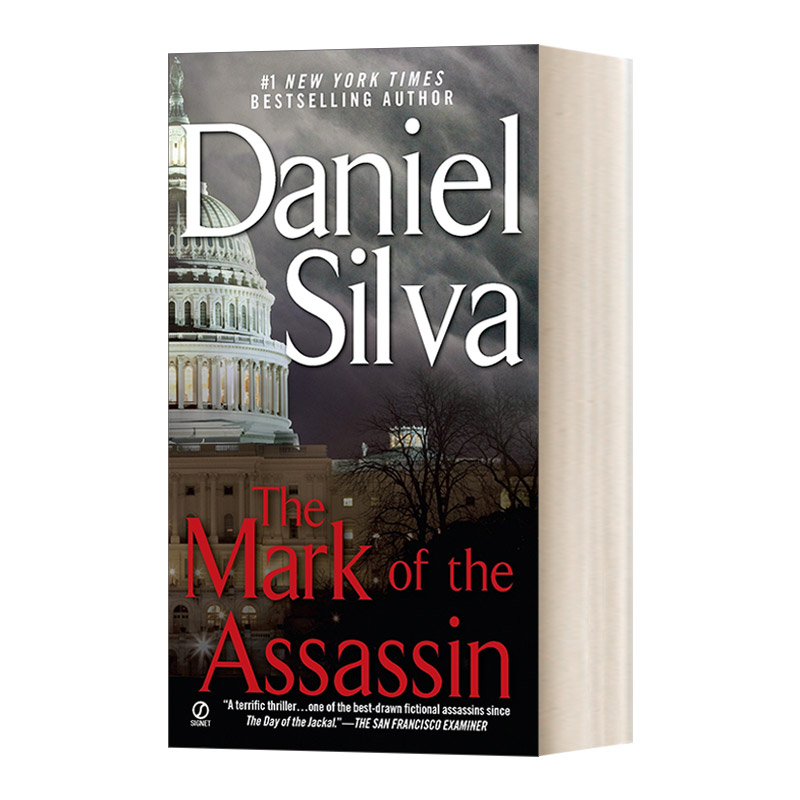 英文原版 The Mark of the Assassin 国家阴谋 刺客印记 当代大师级悬疑小说作家 纽约时报畅销书作家Daniel Silva 英文版 进口书