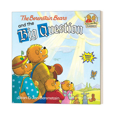 英文原版绘本 The Berenstain Bears and the Big Question 贝贝熊和大问题 儿童英语启蒙认知亲子绘本 英文版 进口英语原版书籍