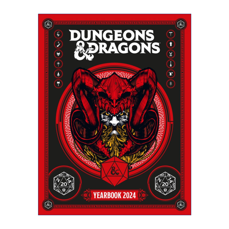 Dungeons& Dragons Yearbook 2024龙与地下城年鉴2024版精装