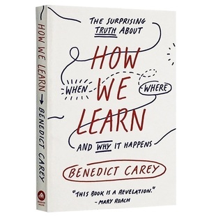 个人学习提高记忆力方法书籍 我们如何学习 10种颠覆常识 学习方法 英文版 How 全视角学习理论 英文原版 Learn 进口书