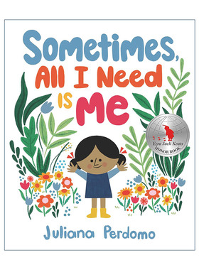 英文原版 Sometimes All I Need Is Me 有时候我只需要我自己 儿童精装自尊自信培养绘本 英文版 进口英语原版书籍