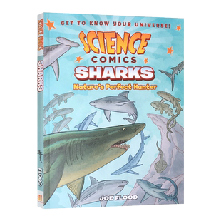 Science Comics Sharks 科学漫画系列 鲨鱼 英文原版儿童科普百科 进口英语绘本图画书籍