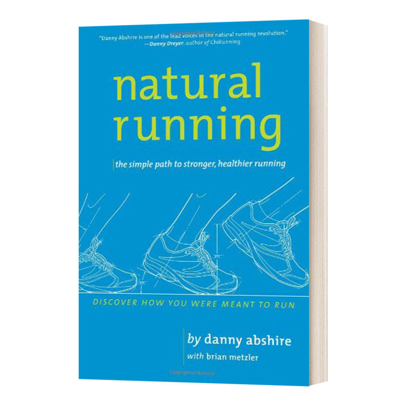 自然跑步 通往更强大的简单途径 Natural Running 英文原版运动塑身教程 进口英语书籍