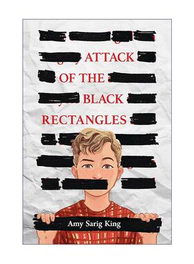 英文原版 Attack of the Black Rectangles 黑色矩形的进攻 精装 学乐金系列 英文版 进口英语原版书籍