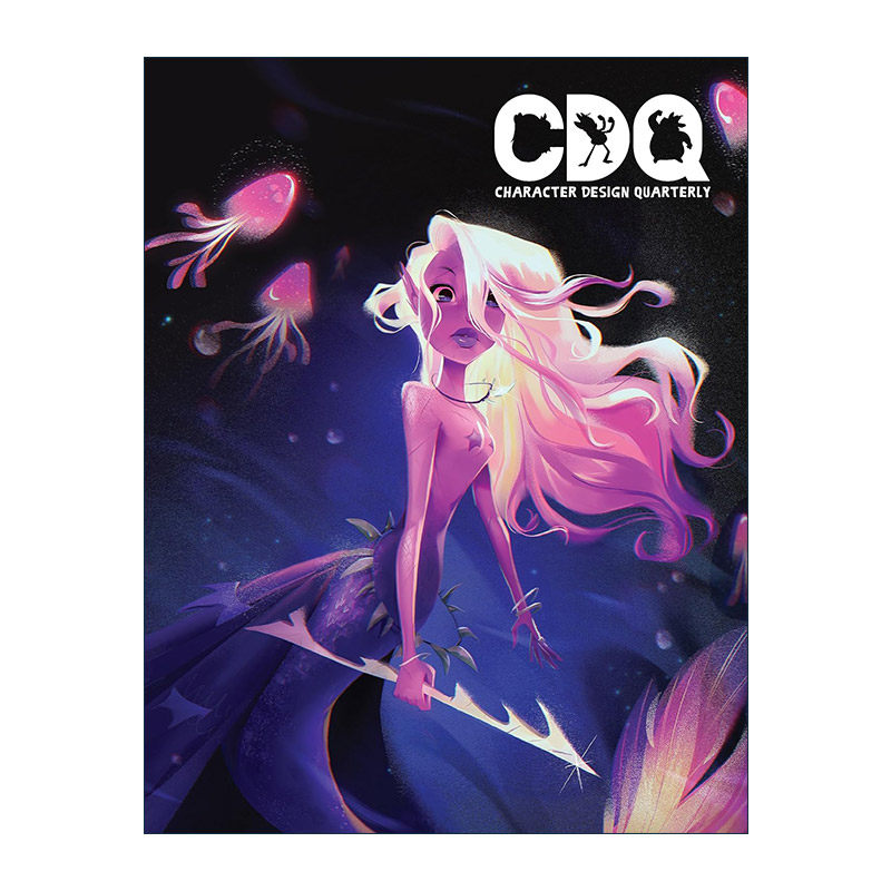 英文原版 Character Design Quarterly 28 CDQ角色设计季刊28 绘画插画游戏动漫3D建模进口画册 人物设计指南 进口英语原版书籍
