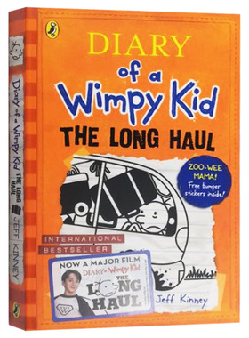 Diary of a Wimpy Kid The Long Haul 小屁孩日记9 英文原版儿童章节桥梁读物 进口文学书籍 Jeff Kinney