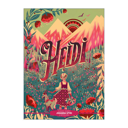 英文原版 Classic Starts Heidi 开始读经典 海蒂 精装 英文版 进口英语原版书籍
