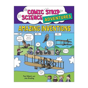 英文原版 Comic Strip Science Adventures Amazing Inventions 漫画科学冒险 神奇的发明 儿童科普百科读物 进口英语原版书籍