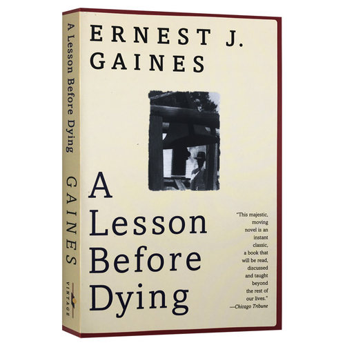 我的灵魂永不下跪 英文原版小说 A Lesson Before Dying 临刑前的最后一课垂死的教训 英文版电影死亡记事原著 可搭杀死一只知更鸟