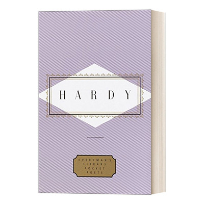 英文原版 Hardy Poems Everyman's Library Pocket Poets Series 托马斯 哈代诗选 人人图书馆精装收藏版 英文版 进口英语原版书籍