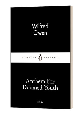Anthem For Doomed Youth 维尔浮莱德.欧文 青春挽歌 英文原版诗歌读物 进口英语书籍
