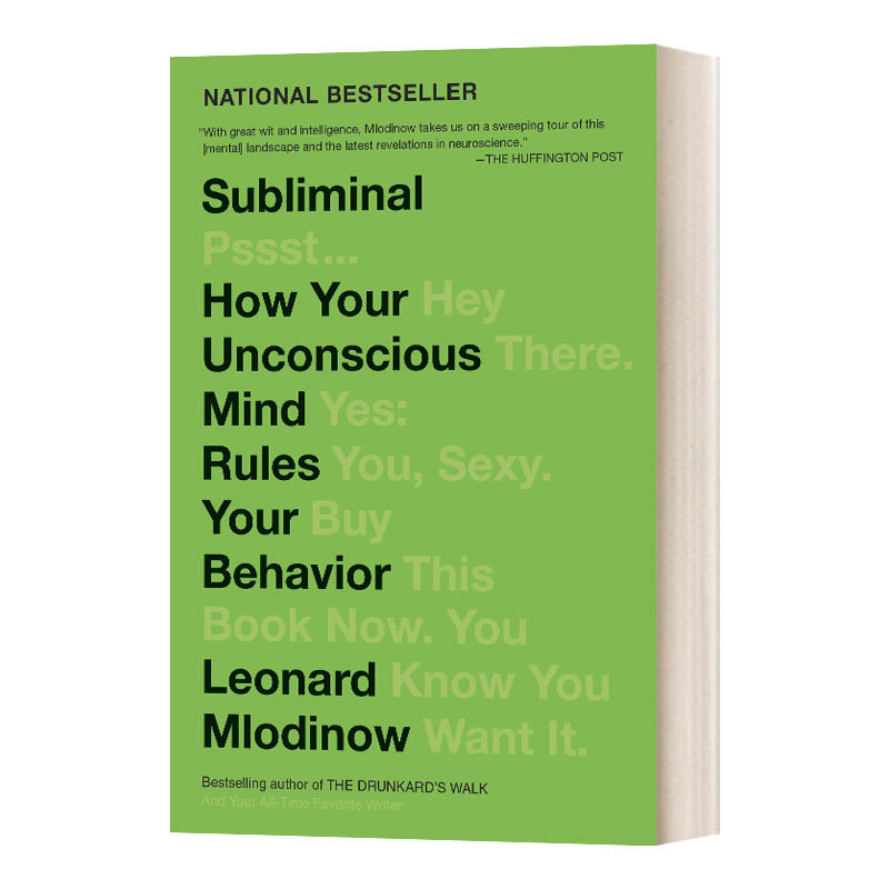 潜意识 控制你行为的秘密 Subliminal How Your Unconscious Mind Rule Your Behavior 英文原版心理类读物 进口英语书籍