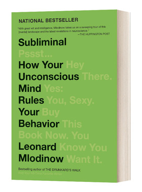 潜意识 控制你行为的秘密 Subliminal How Your Unconscious Mind Rule Your Behavior 英文原版心理类读物 进口英语书籍