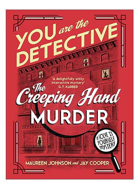 英文原版 You Are The Detective 你就是侦探 青少年互动式侦探小说 阅读与解谜游戏 精装 英文版 进口英语原版书籍