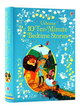十分钟睡前故事合集 10 Ten Minute Bedtime Stories 英文原版绘本 儿童经典童话故事书 精装 亲子共读 进口英文书籍