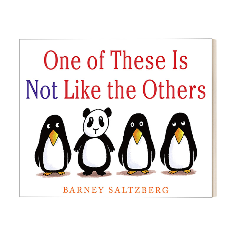 英文原版 One of These Is Not Like the Others 来找茬 2-5岁儿童幽默故事精装绘本 Barney Saltzberg 英文版 进口英语原版书籍