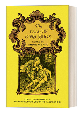 安德鲁·朗格经典童话系列 朗格黄色童话 The Yellow Fairy Book 英文原版儿童奇幻小说 进口英语书籍