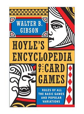 英文原版 Hoyle's Modern Encyclopedia of Card Games 霍伊尔现代纸牌游戏百科全书 基本玩法及流行变体规则 Walter B. Gibson