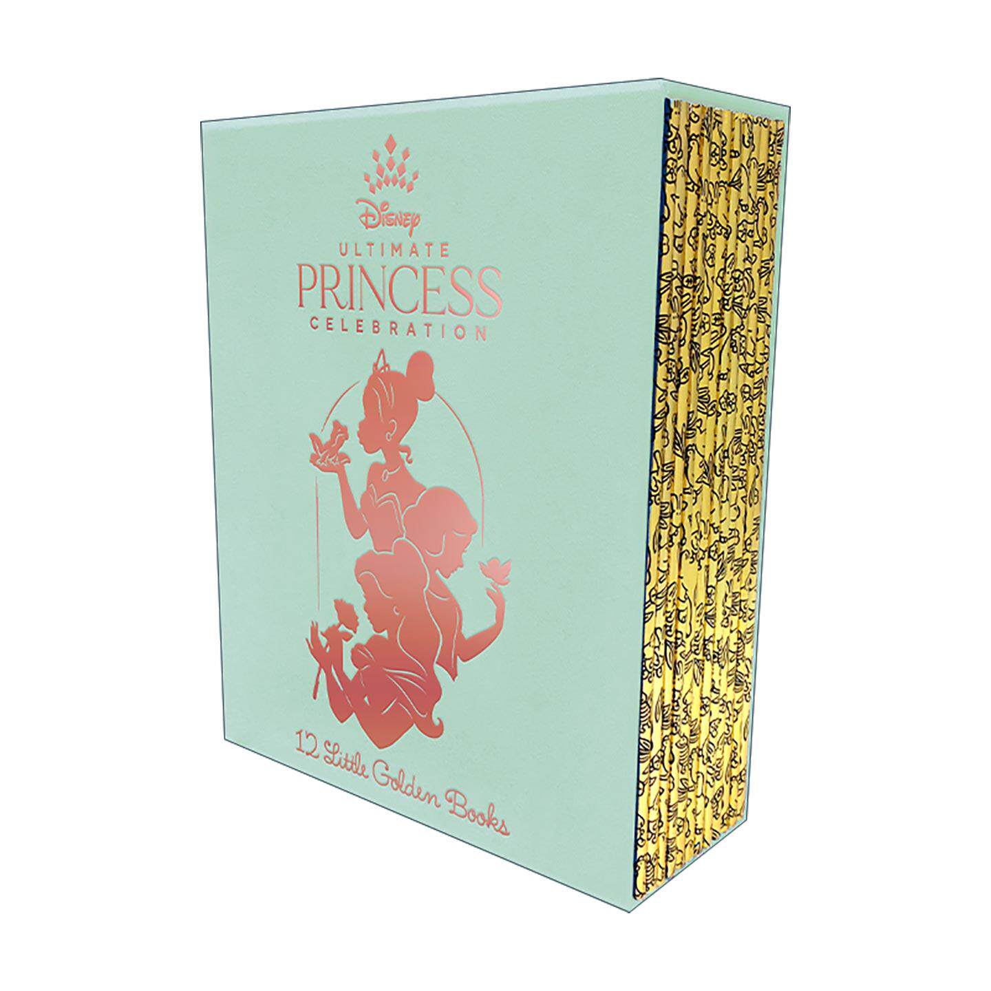 英文原版 Ultimate Princess Boxed Set of 12 Little Golden Books Disney Princess 终极迪士尼公主系列12册盒装套装 兰登书屋