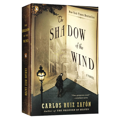 风之影 英文原版小说 The Shadow of the Wind 一座城市的美丽与哀愁 英文版 Penguin 企鹅经典