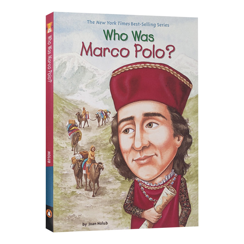 Who Was Marco Polo? 谁是马可波罗 探险家系列 英文原版儿童历史名人科普百科 进口英语书籍