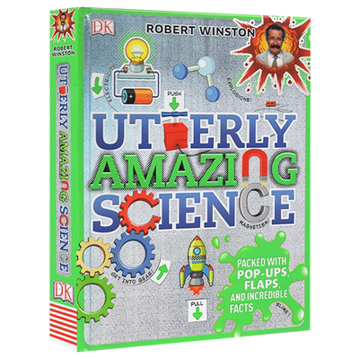 惊人的科学 Utterly Amazing Science 英文原版DK百科书 精装翻翻操作立体书 科学启蒙认知 英文版进口原版英语书籍