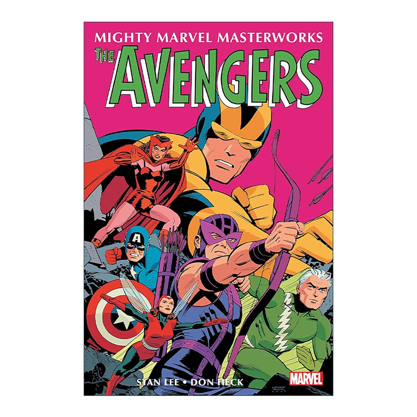 英文原版 Mighty Marvel Masterworks The Avengers Vol.3 漫威古早漫画 伟大杰作系列 复仇者联盟卷三 斯坦·李 进口英语原版书籍