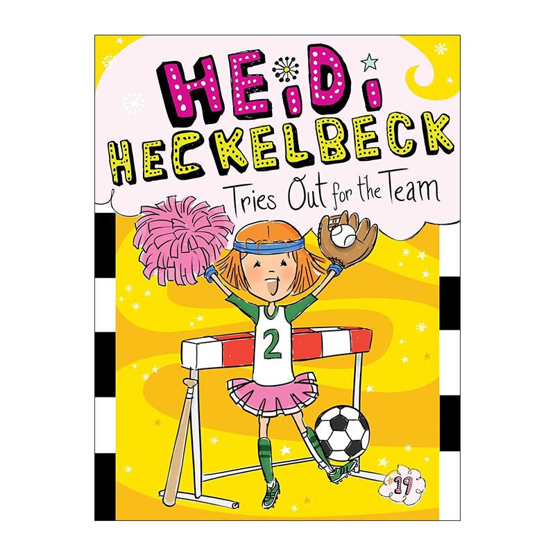 英文原版 Heidi Heckelbeck Tries Out for the Team 小女巫海蒂19 英文版 进口英语原版书籍