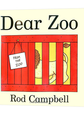 亲爱的动物园 立体书 Dear Zoo 英文原版儿童英语启蒙读物 Rod Campbell 英文版进口原版书籍