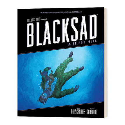 黑猫侦探 一个寂静的地方 精装 Blacksad A Silent Hell Juan Diaz Ca 英文原版小说 进口英语书籍