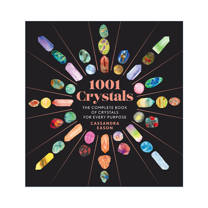 英文原版 1001 Crystals 水晶全集 英文版 进口英语原版书籍