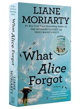 失忆的爱丽丝 What Alice Forgot 爱丽丝忘了什么 大小谎言作者莉安莫利亚提新作 Liane Moriarty 英文原版小说 进口书籍