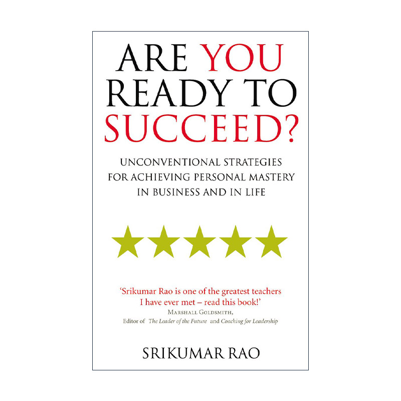 英文原版 Are You Ready to Succeed 寻求属于自己的理想生活 自我超越的幸福方法 斯瑞库马·拉奥 英文版 进口英语原版书籍