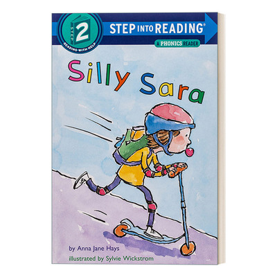 英文原版 Step into Reading 2 -Silly Sara A Phonics Reader 愚蠢的萨拉 兰登分级阅读2 英文版 进口英语原版书籍