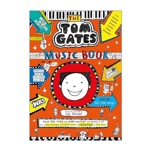 英文原版 Tom Gates The Music Book 汤姆盖茨 音乐书 英文版 进口英语原版书籍