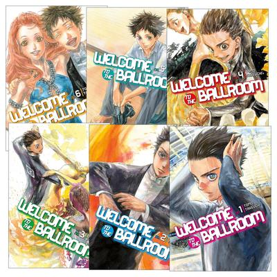 英文原版 Welcome to the Ballroom 舞动青春1-6册 同名动漫漫画 竹內友 讲谈社 英文版 进口英语原版书籍