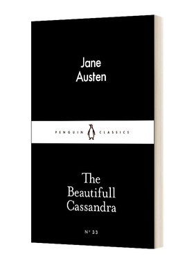 简·奥斯汀 漂亮的卡桑德拉 The Beautifull Cassandra 小黑书 英文原版小说 进口英语书籍