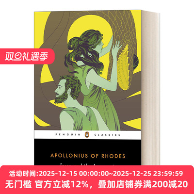 英文原版 Jason and the Argonauts 伊阿宋与阿尔戈英雄 阿波罗尼奥斯 黑经典 英文版 进口英语原版书籍