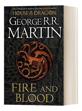 冰与火之歌前传 火与血 A Song Of Ice And Fire—Fire And Blood 权力的游戏300年前的故事 英文原版科幻小说 进口英语书籍