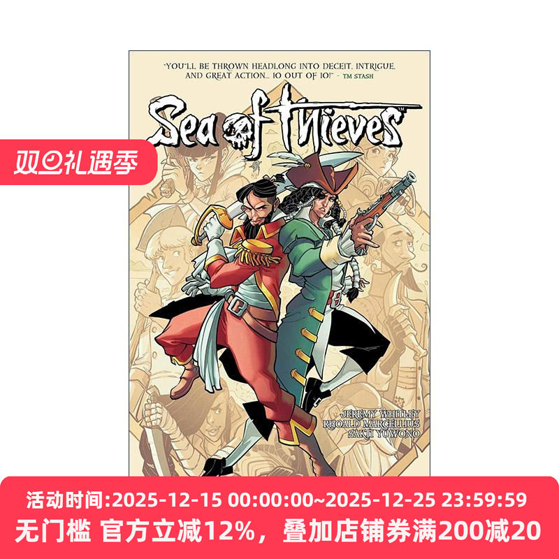英文原版 Sea of Thieves 盗贼之海漫画 海盗题材冒险游戏衍生漫画 英文版 进口英语原版书籍