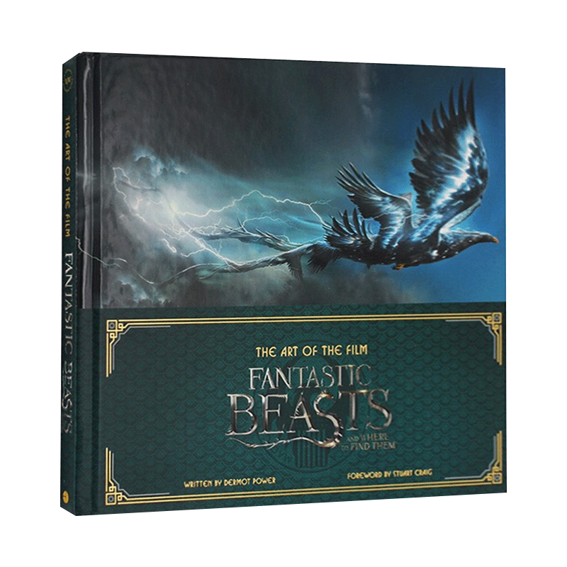 英文原版 The Art of the Film Fantastic Beasts 神奇动物在哪里电影艺术设定集 艺术图集官方画册 哈利波特外传 进口英语书籍
